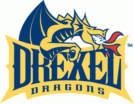 Drexel Dragons logos iron-ons